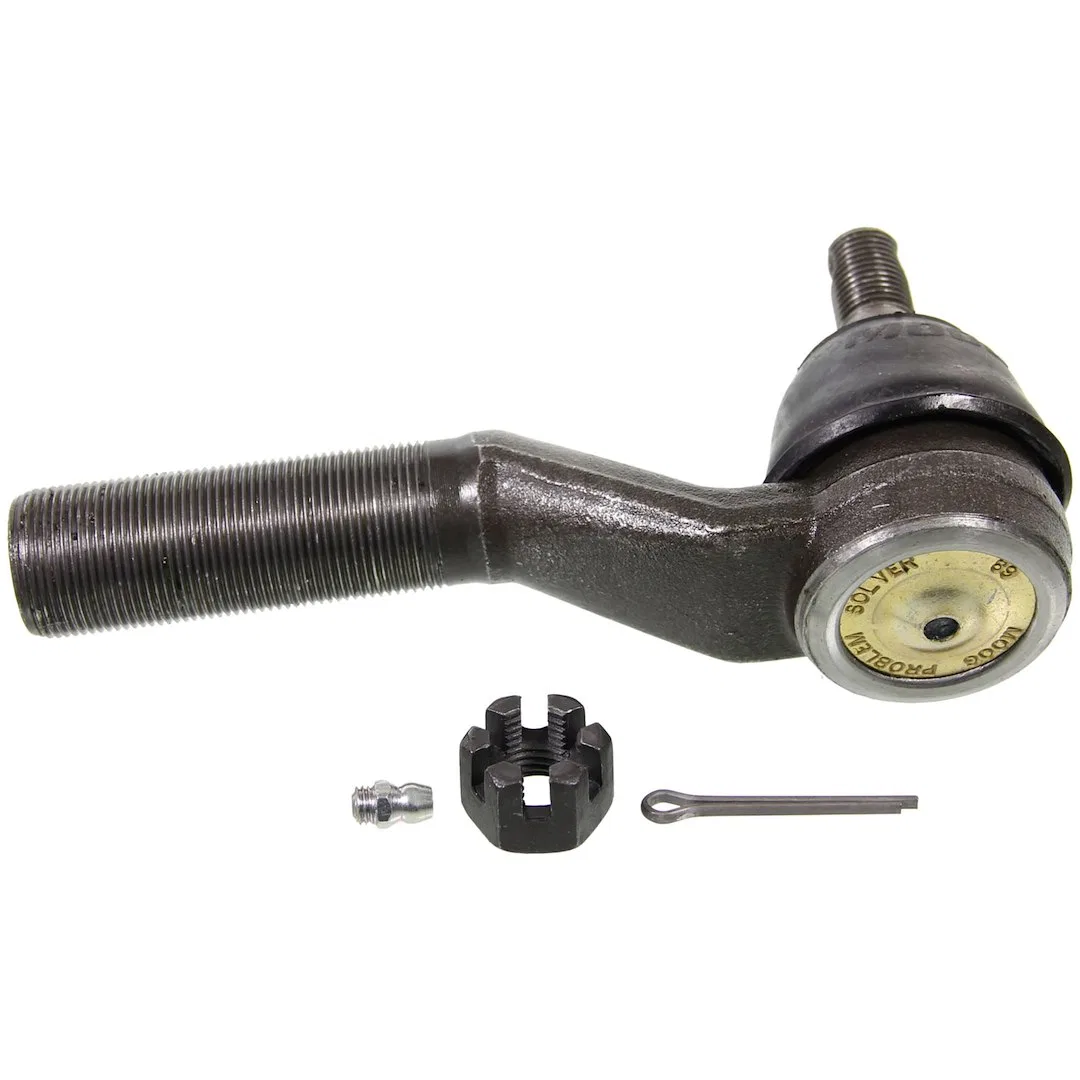 ES800402 – MOOG Tie Rod End, OE Replacement With Powdered-Metal Gusher Bearing To Allow Grease To Penetrate Bearing S...